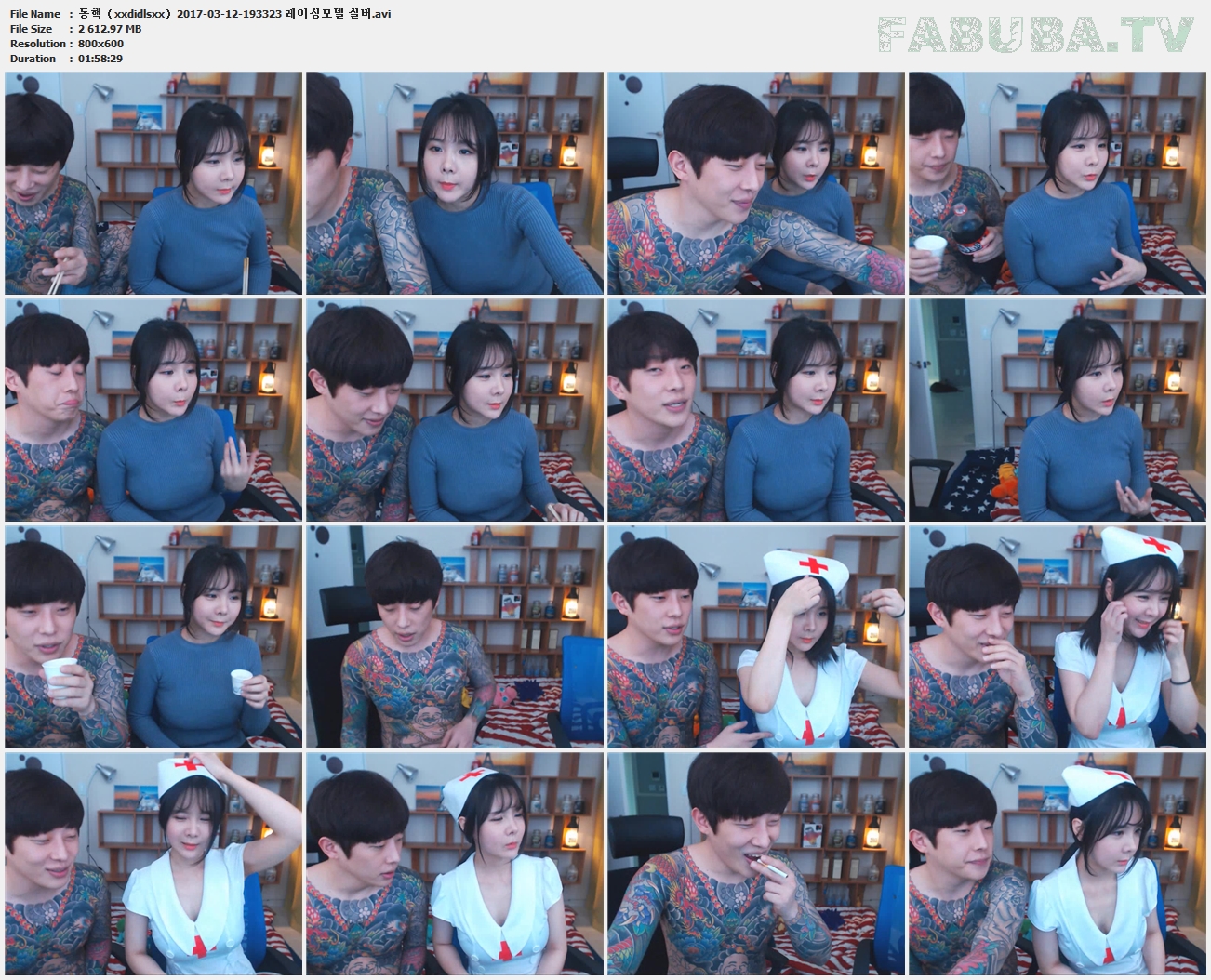 동핵（xxdidlsxx）2017-03-12 게스트 레이싱모델