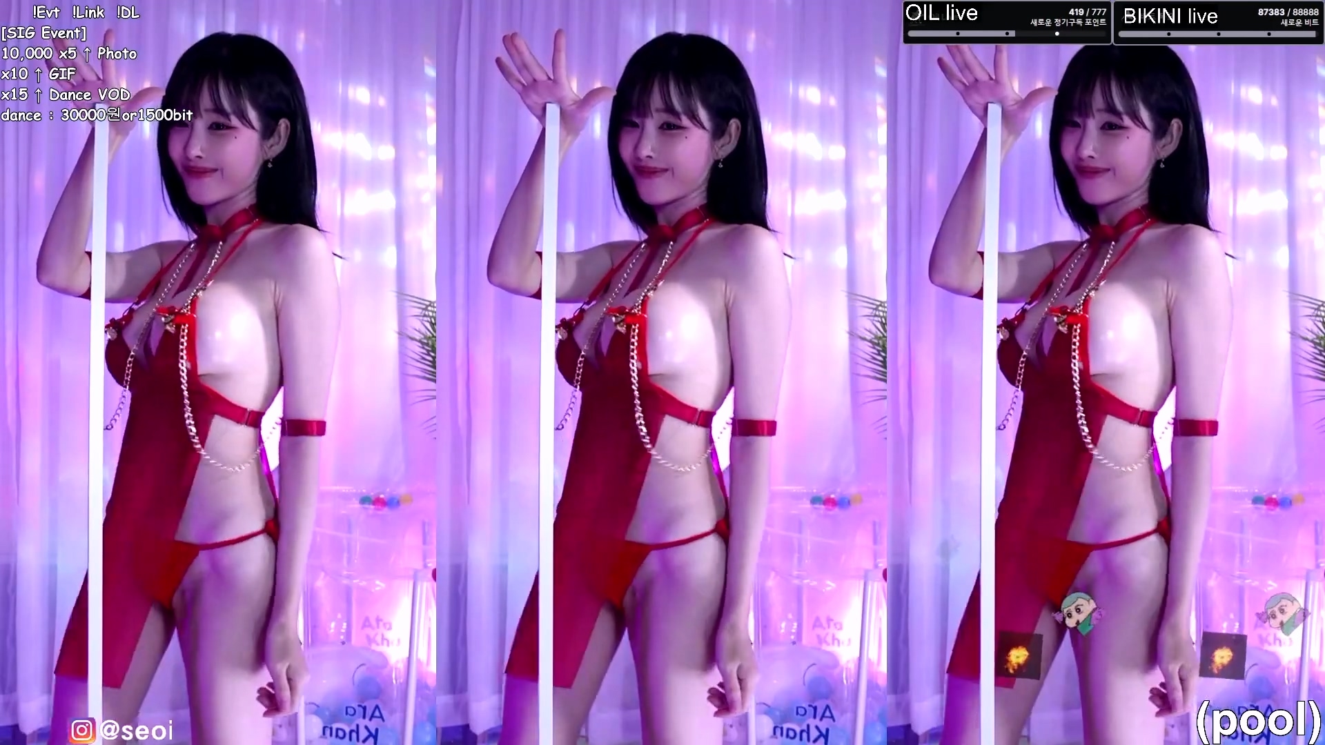 정서이_ （seoi1016）빨간색 크리스마스 코스튬 비키니.jpg