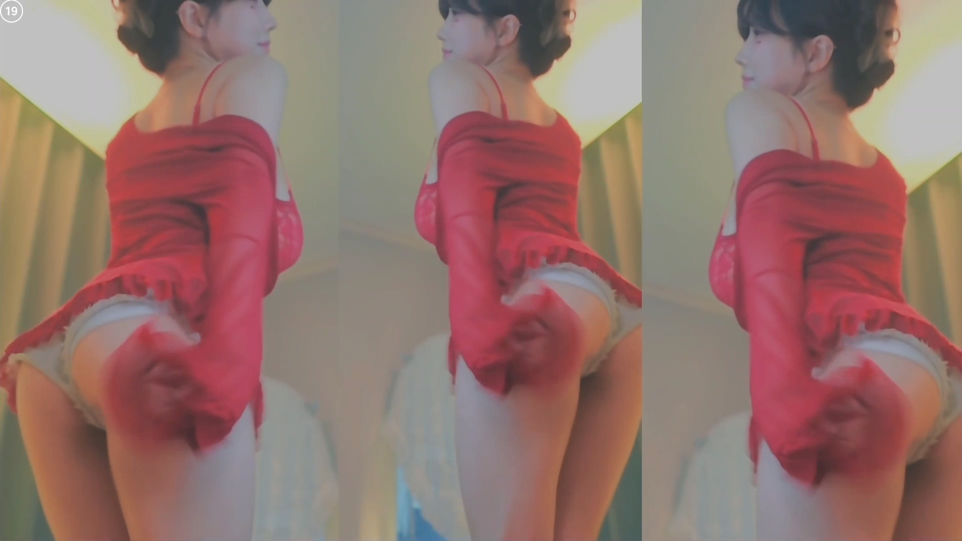 그릴래영（eunyoung1238）250427 터미널 댄스 뒤태 언더캠 엉밑살