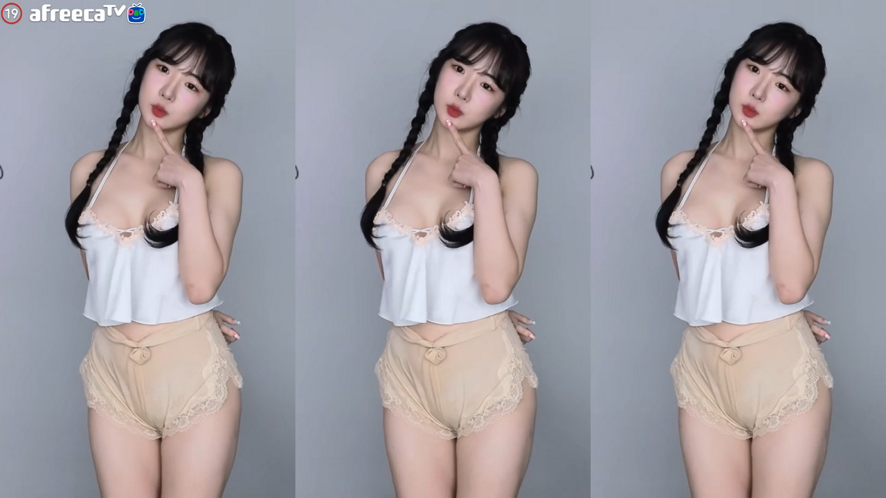 퓨리（dustj199）도끼 자국 숏레깅스 리액션 4V