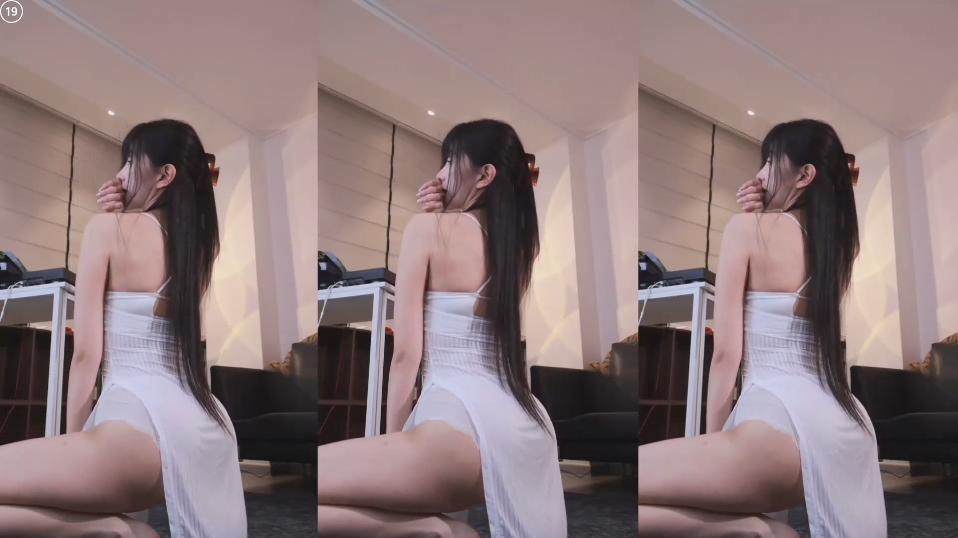 하니니（bumzi98）251104 옆트임 시스루 가슴골 노출